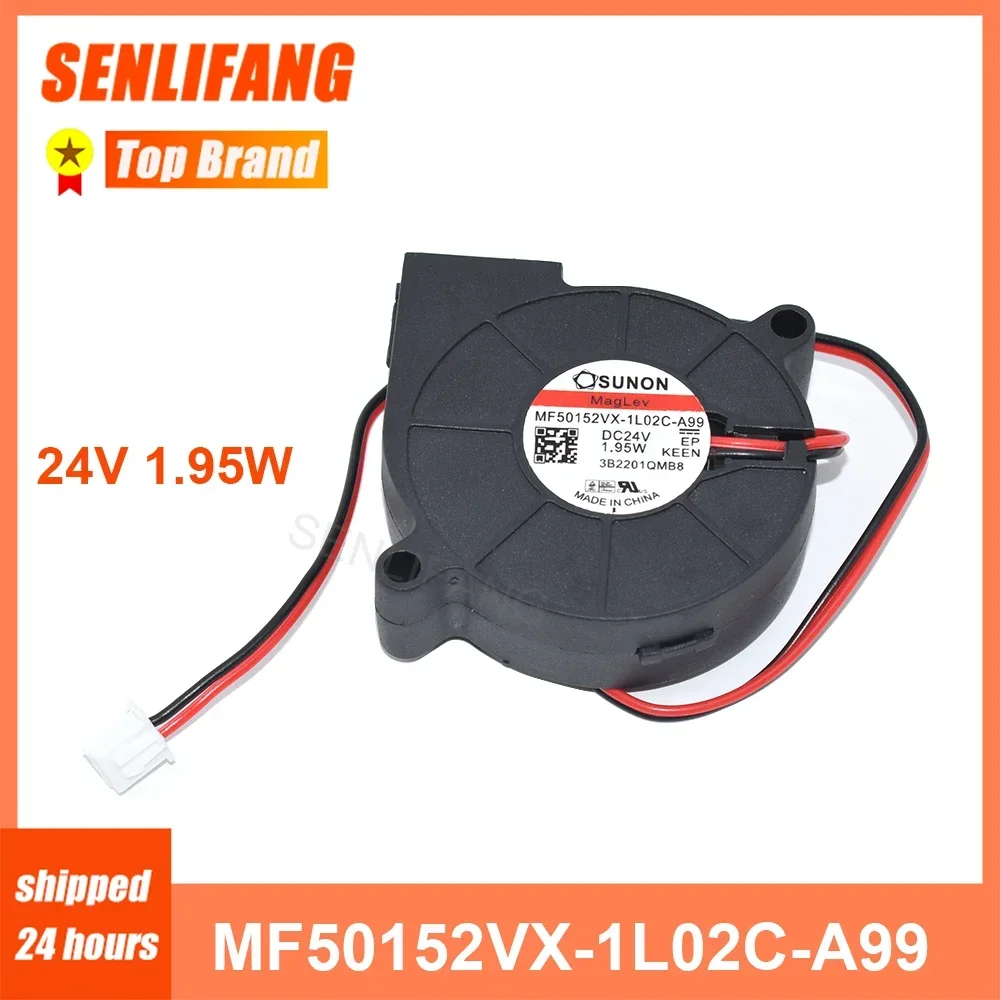 

5015 MF50152VX-1L02C-A99 New PWM Cooling Fan For 3D Printer Cooler For Sunon 24VDC 1.95W 2Lines