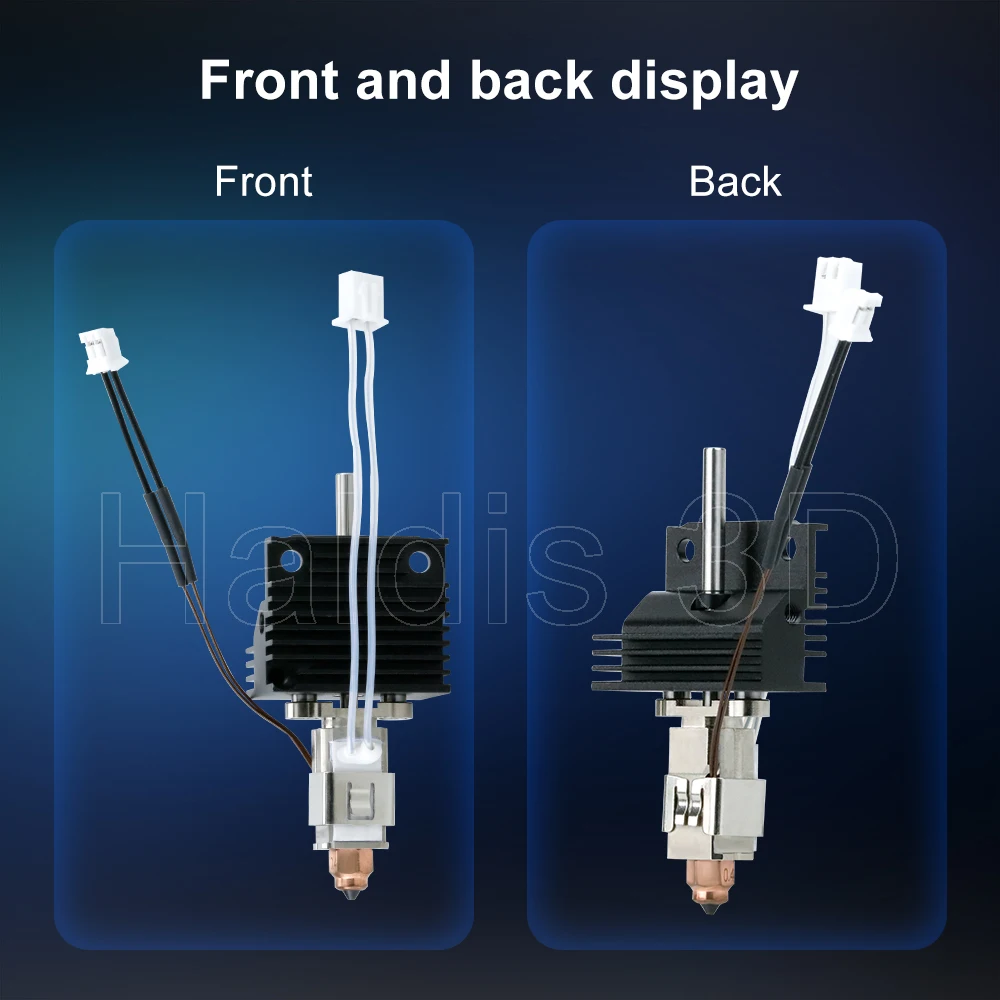 For Creality K1 Ceramic Hotend Kit with Heatbreak Nozzle Thermistor Throat Heater Block for Creality K1 MAX, K1C 3D Printer Head