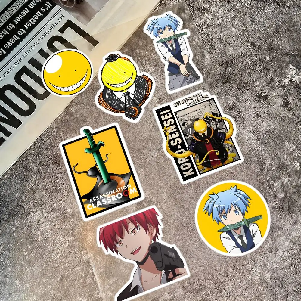A-ssassination Classroom Stickers Auto Body Bumper Windows Motorcycle Laptop Walls Vinyl Decal Car Tuning Accessories