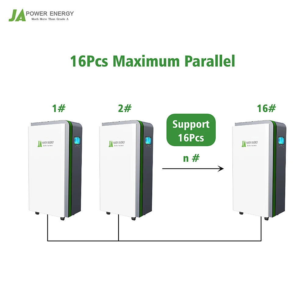 Expandable Lithium Ion Battery Module All in One System 5KW Off Grid Hybrid System 14KWH Solar Battery System with Inverter