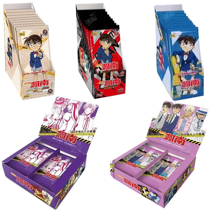 Tarjeta de Detective Conan, tarjeta de colección de personajes de Anime, búsqueda avanzada de la verdad, estampado en caliente, UTR, regalo de juguete