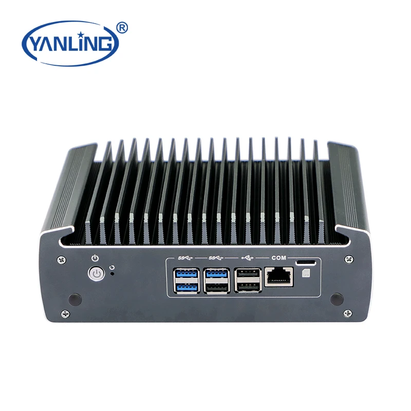 Yanling N3061 6 LAN Industrial Computer 10th Generation I5 Mini Soft Routing