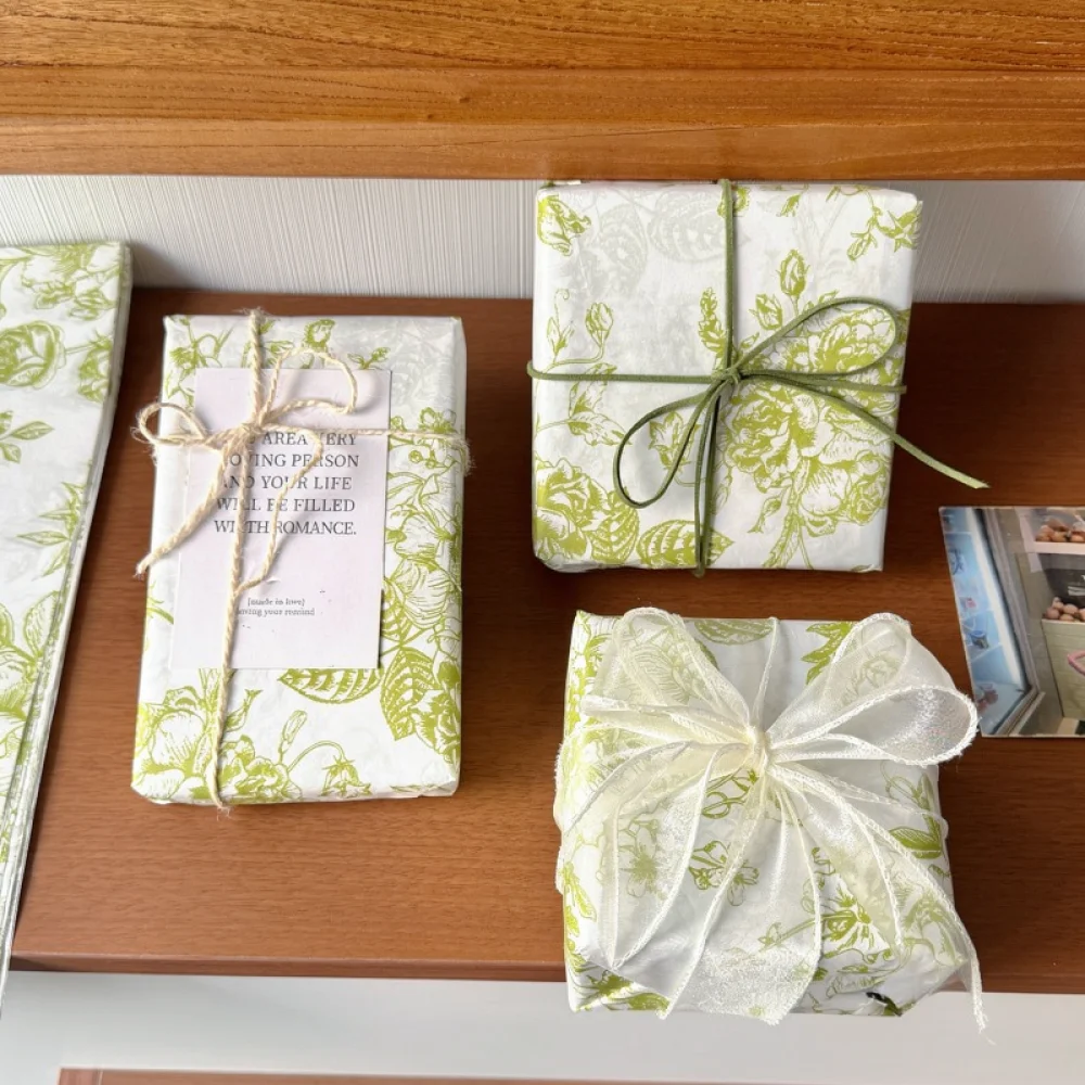 Delicate Tissue Paper Sheet Se - Gift Box Wrap Set ulasan dan harga