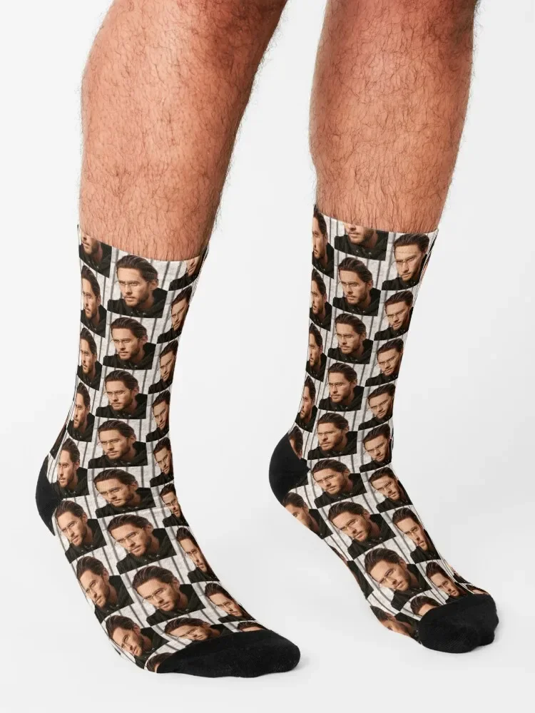 Jared Leto Socken Fußball Anti-Rutsch-Blumen Junge Kind Socken Frauen
