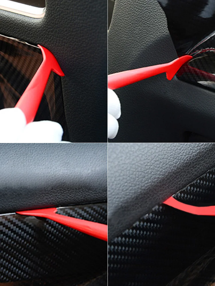 Car Wrapping Tools Kit Car Vinyl Wrap Tools Vinyl Scrape Window  Tinting Tools Installation Kit Felt Squeegee Vinyl Knife Wrap view 2