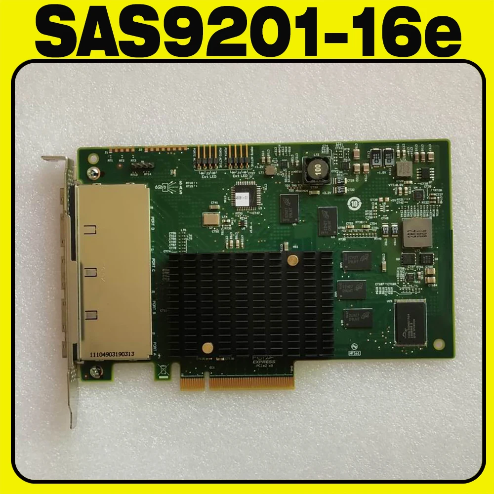 

For LSI SAS9201-16e 6Gb External SAS expansion card HBA SAS9201-16e