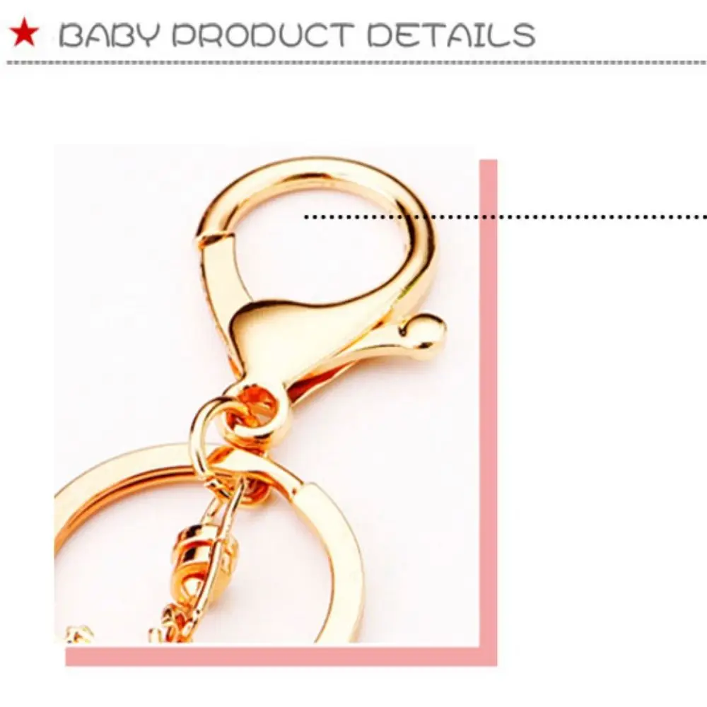 Strass de metal dragão chaveiro incrustação strass zodíaco chinês dragão incrustação sorte chinês chaveiro sorte dos desenhos animados