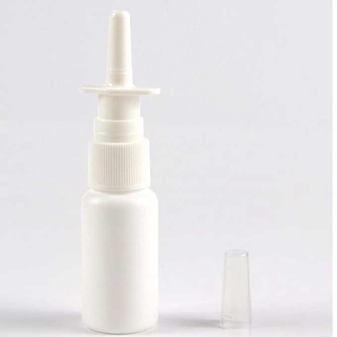 

Wholesale 1000pcs 10ml White Empty Plastic Nasal Spray Bottle 10ml Nasal Atomizers