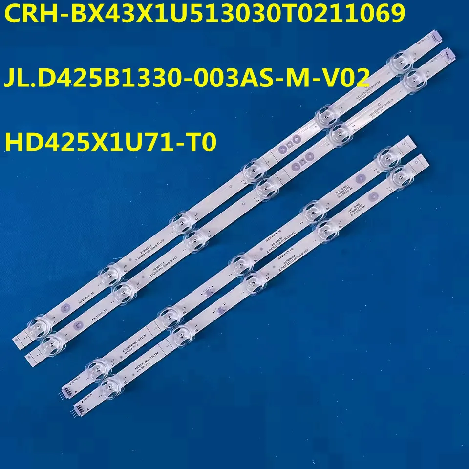 

Светодиодная лента подсветки 11 светодиодов для 43U5069 43E5610 43V3F 43A52E 43A59E 43A7100FTUK H43A7300FTUK CRH-BX43X1U513030T0211069 HD425X1U71