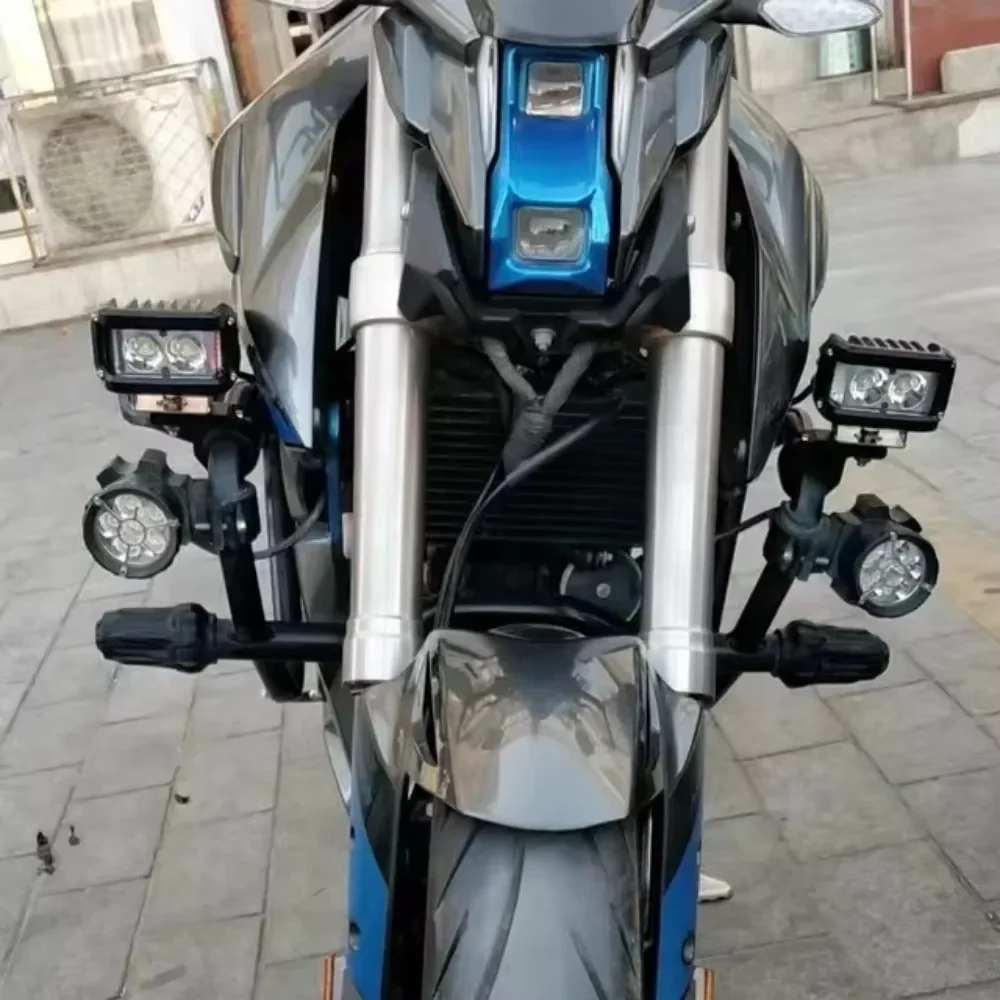 【Good quality】Motorcycle Front Fender Cover Mudguard Extension Splash Guard Tire For ZT155-U ZT125-U 155 U ZT 125 U ZT