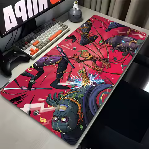 Marvel Movies Groot Battle Mouse Pad HD Gaming Mousepad Laptop Office Desk Accessories Large Computer Gaming Keyboard Mouse Mat