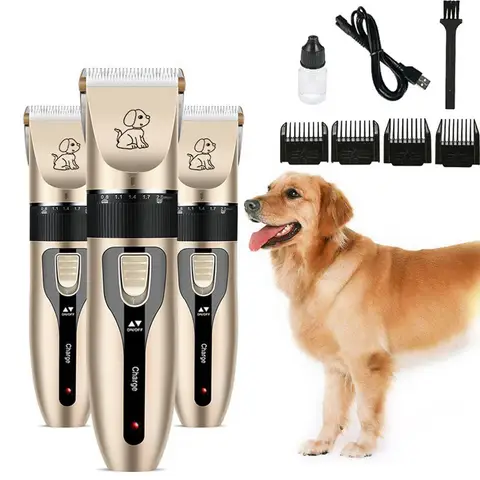 Haircut Machine for Dogs Cat Trimmer Cut Hairs for Peeling Machine Dogs Hair Clipper Shearing Pet Professional Dog Clipper CWTJ5