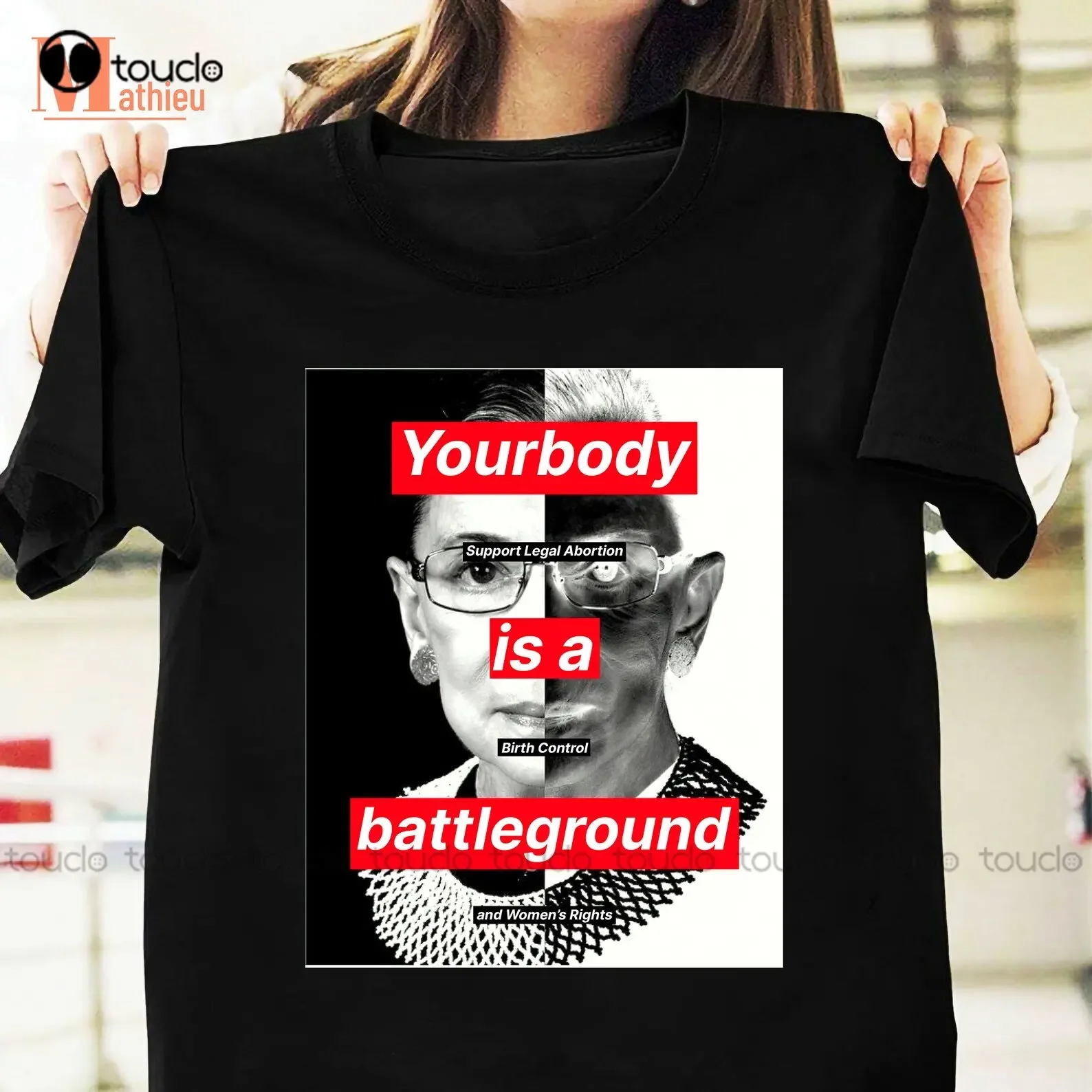 Ruth Bader Ginsburg T-Shirt Feminist Shirt Rbg Shirt Notorious Shirt Women Rights Men Tshirts Xs-5Xl Christmas Gift Printed Tee