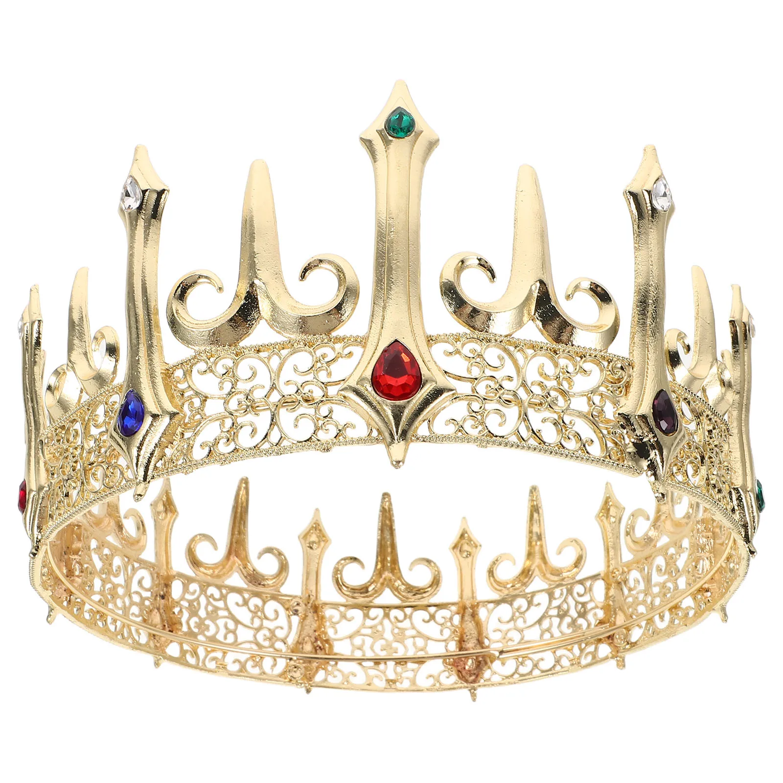 

Hair Accessories Gothic Jewelry Men and Women Alloy Medieval Cosplay for Adults