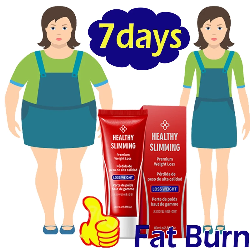 

Hot Fat Burn Slimming Cream Promotes Fat Burning Weight Loss Slim Legs 7 Days Create Beautiful Curves Sexy Figure Body Care