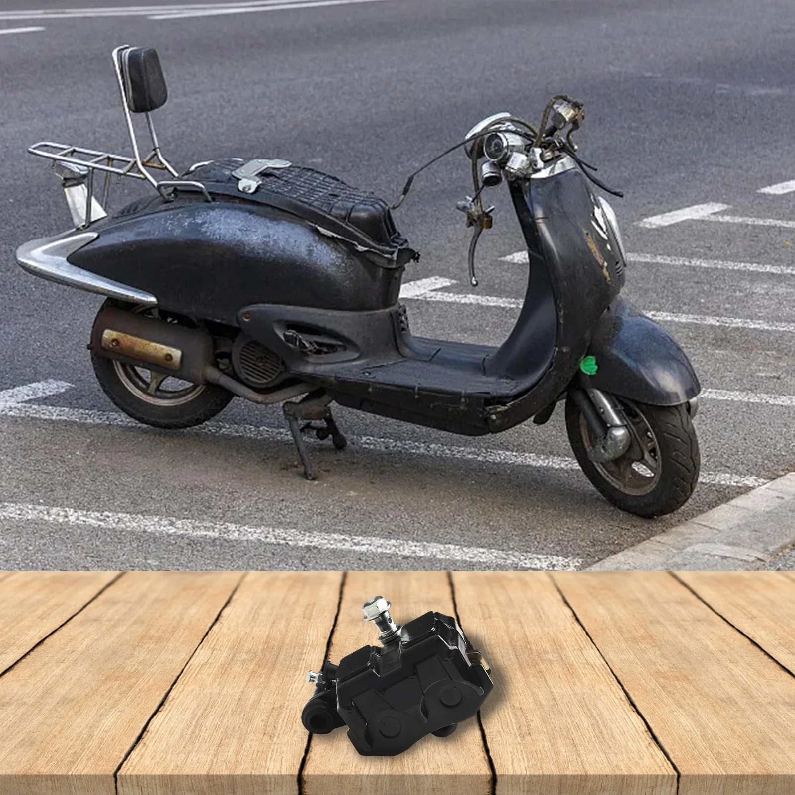 صيانة الدراجة M8 65 مللي متر المسافة سكوتر كهربائي الفرجار استبدال الفرامل الفرجار ل Ebike دراجة ضوء