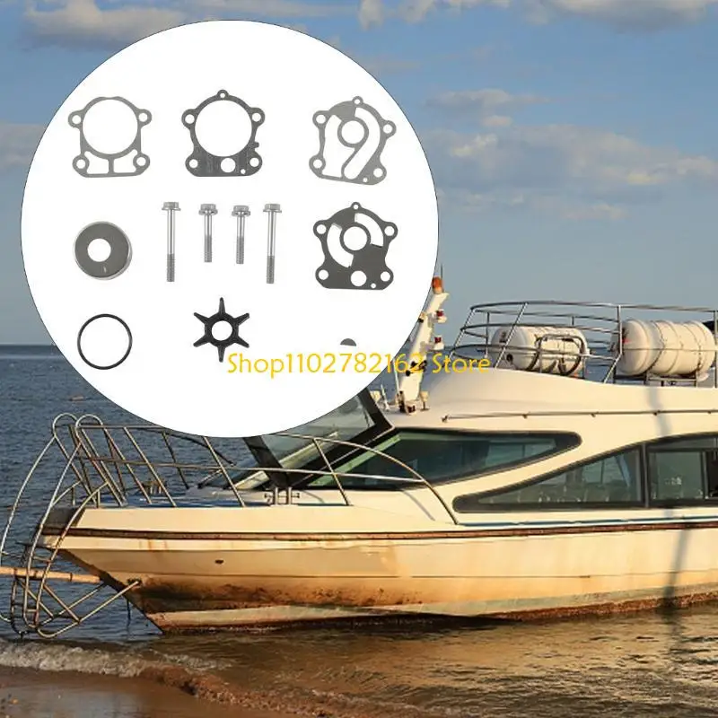 

547B High Performances Water Pump Refurbishment Marine Impeller Service Kits Suitable for 692W0078 60HP 90HP Series