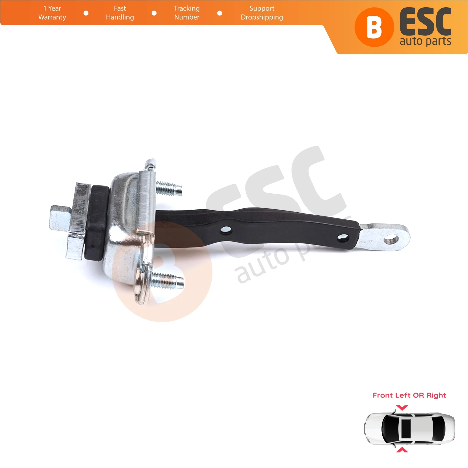 EDP1351 Front Door Hinge Limiter for Toyota Avensis MK1 T22 Caldina Carina Corona Premio T210 1997-2003 4/5 Door 6861020180