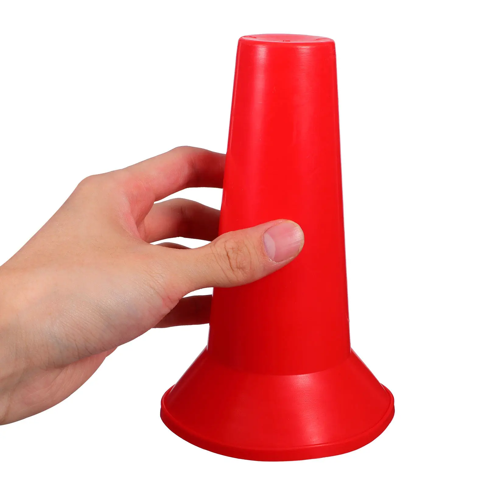 

5Pcs 17Cm Uv-Resistant Waterproof Plastic Training Cones Versatile Soccer Football Skating Drills Markers Roadblock Safety