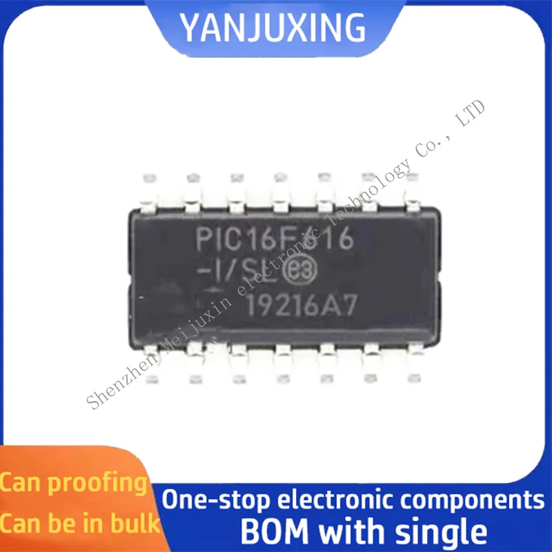 

5 шт./партия PIC16F616-I/SL PIC16F616 SOP14 Microcontroller в наличии