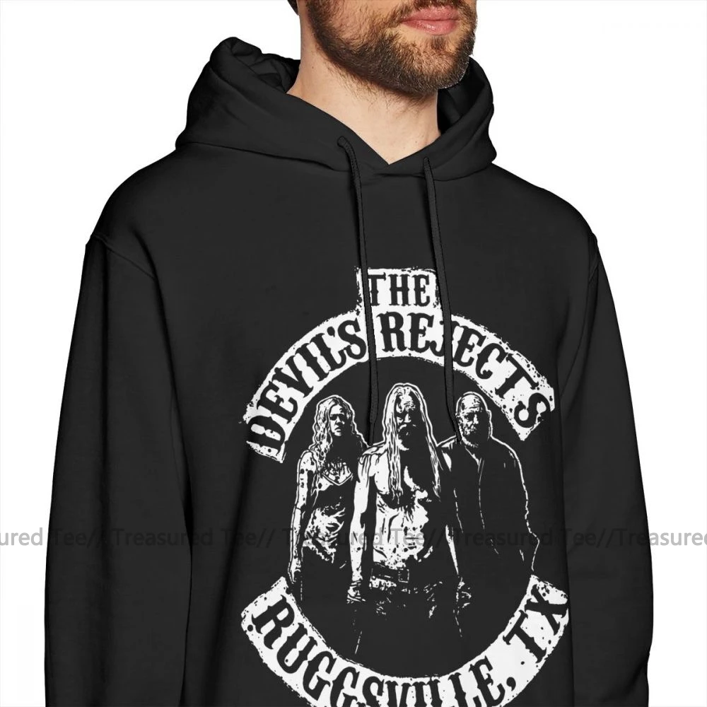 Sons Of Anarchy Hoodie Devils Rejects Ruggsvile TX Hoodies Grey Cool Pullover Hoodie Autumn XXX Long Length Male Cotton Hoodies