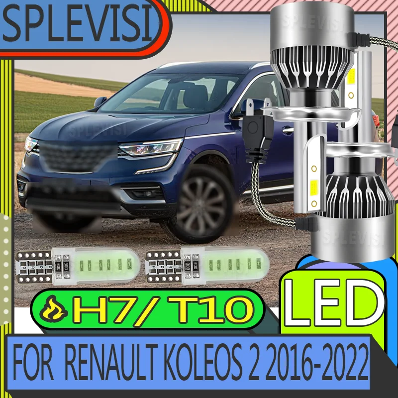 

Quick Setup Night Safety Wide Beam Range H7 Headlight Low Beam Lights For RENAULT KOLEOS 2 2016 2017 2018 2019 2020 2021 2022