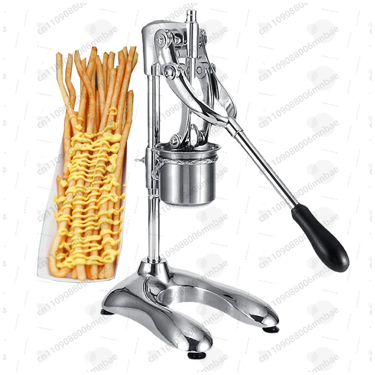 

30Cm stainless steel mashed potato press hand pressed French fries machine