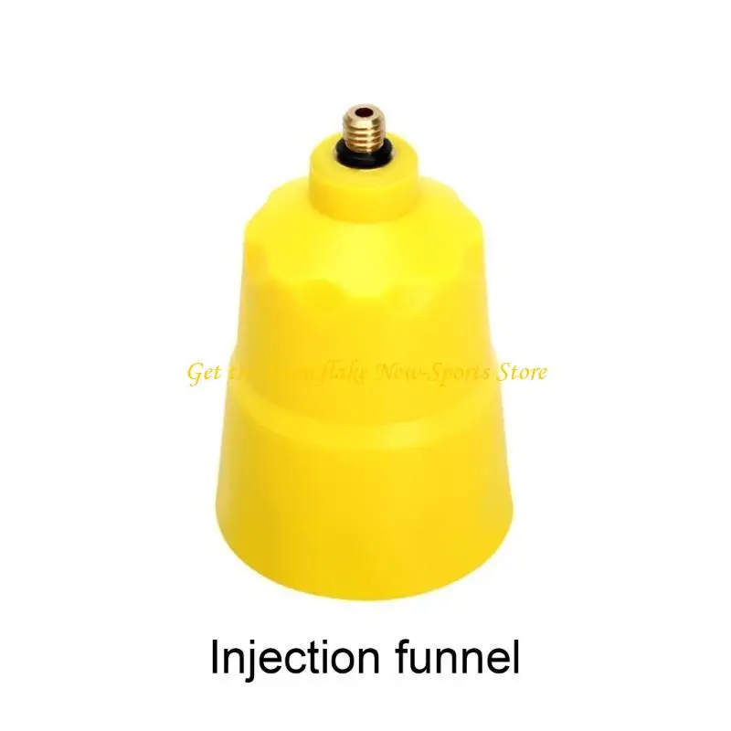 

E56D Road Bike Brake Repair Tool Funnel Set Comprehensive Bicycles Oil Change Tool Leakproof Adapter for Bike