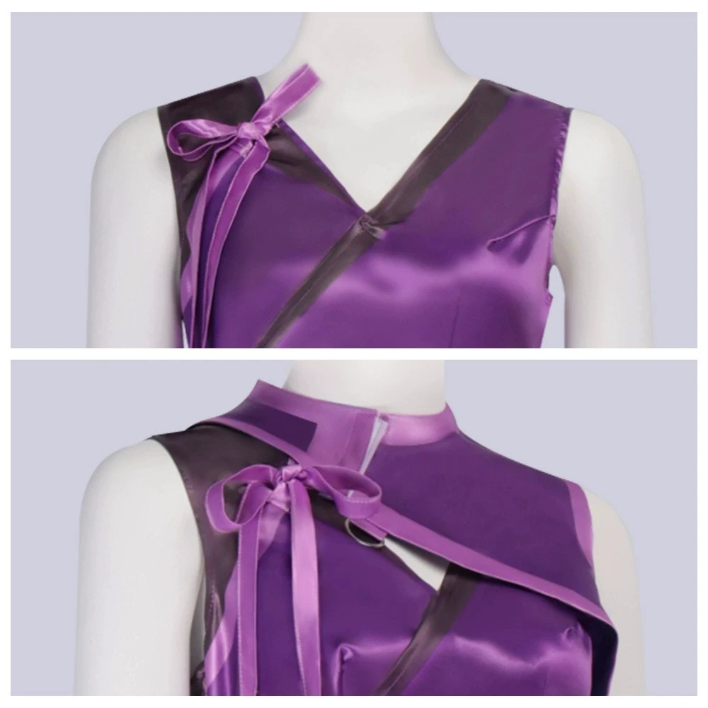 لعبة مورتال كوس كومبات 11 ميلينا أزياء تنكرية شورت علوي زي موحد مجموعة كاملة للنساء بدلة تنكرية للهالوين كرنفال