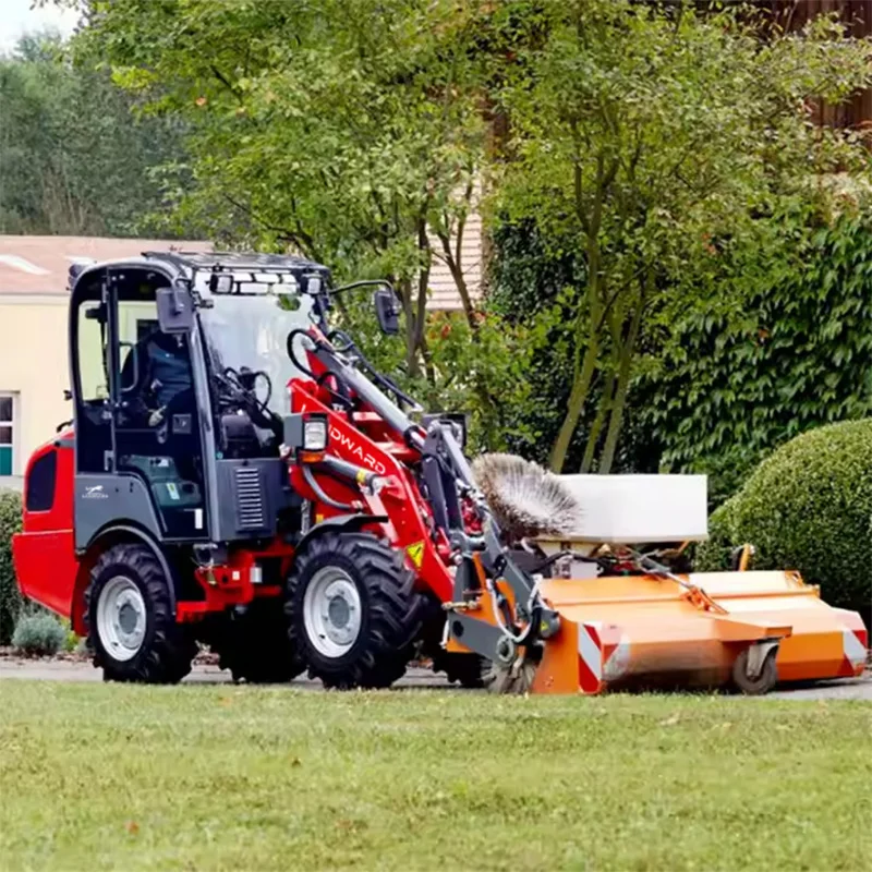 Cheap New design 4x4 mini loader wheel loader mini wheel loader Multifunctional compact Diesel Loader Customizablefor sale