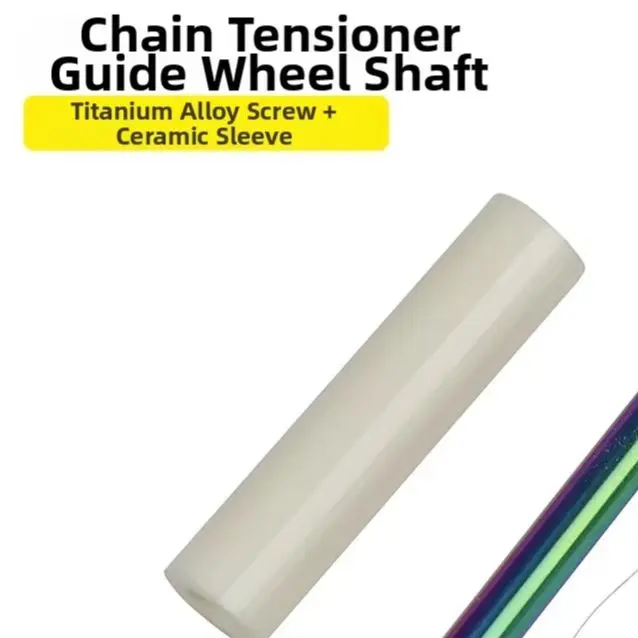 

For Brompton Bike Upgrades FOR BROMPTON Chain Tensioner Guide Wheel Axle Lightweight Upgrade 8mm 10mm 1 Guide Wheel Axle Rod