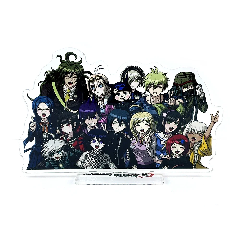 Danganronpa V3 Kokichi Shuichi Kaede Rantaro Miu Ki-bo Himiko Kirum GM акриловая подставка фигурка модель держатель тарелки торт топпер аниме