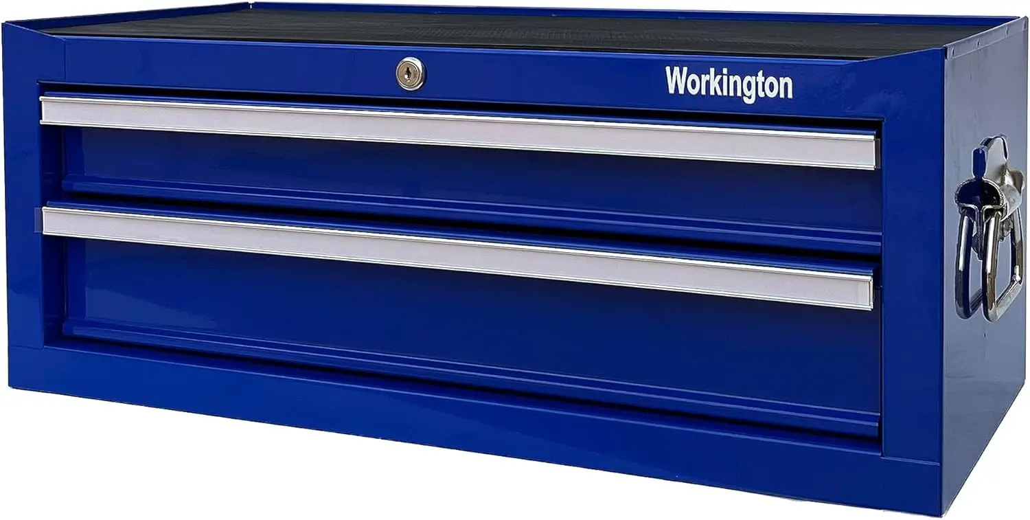 Workington Industrial 2 Drawers Portable Metal Intermediate Box, 26