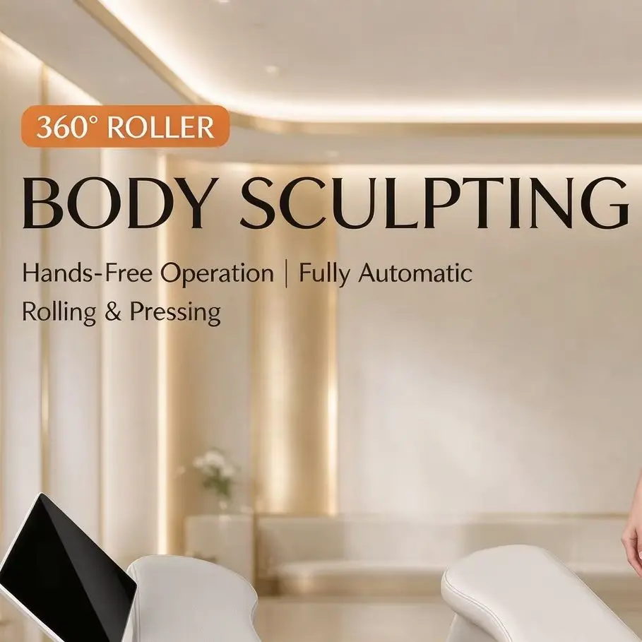 Infrared Lymphatic Drainage Anti Cellulite MYOslim 360° Automatic Roller Slimming Device Skin Tightening Body Sculpt Machine