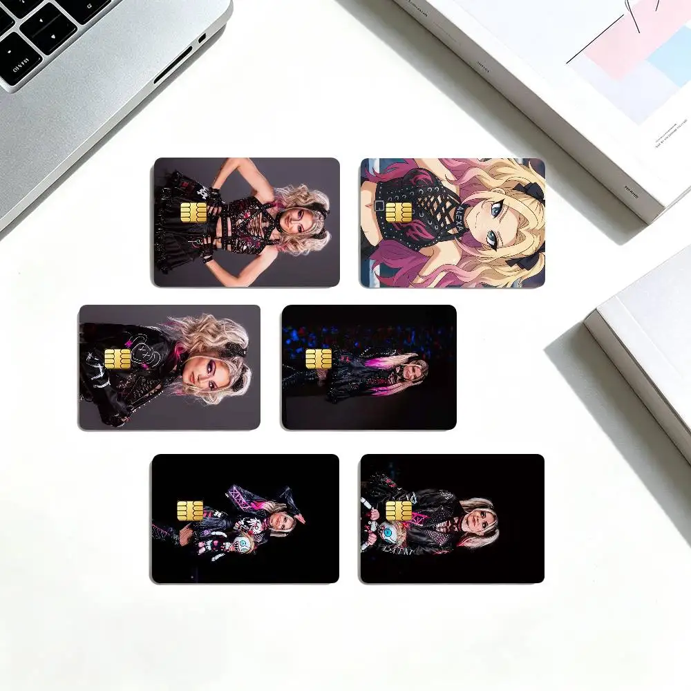 D-Dark Arena A-Alexa Bliss  Credit Card HD Stickers Game Card Decal Small Chip Waterproof Sticker Gift