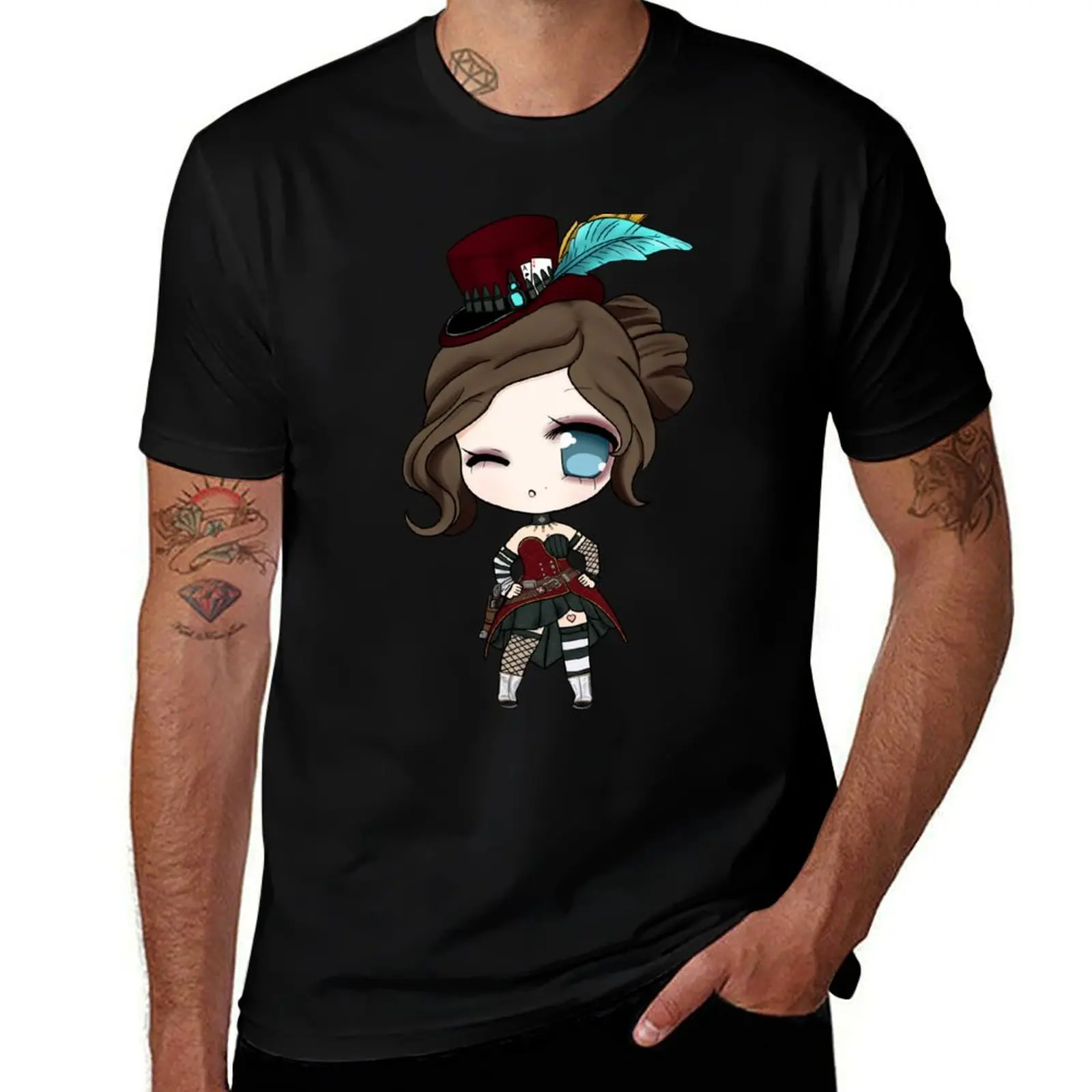 

Mad Moxxi Chibi T-Shirt t shirt man luxury t shirts for man graphic funny t shirts cotton 100% T-shirt