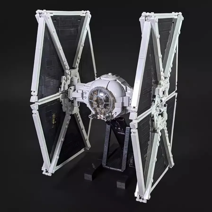 

1208PCS MOC Space Wars Weaponing Imperial TIE OutlanderIing Building Block Model DIY Assembly Brick Toys Kids Gifts