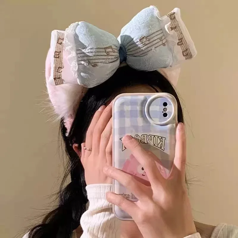 إكسسوارات الشعر الجديدة من مينيسو ستار دريم ميلودي لينغ نابيل عقال القوس بطاقة الشعر القطيفة ملاهي صور عقال