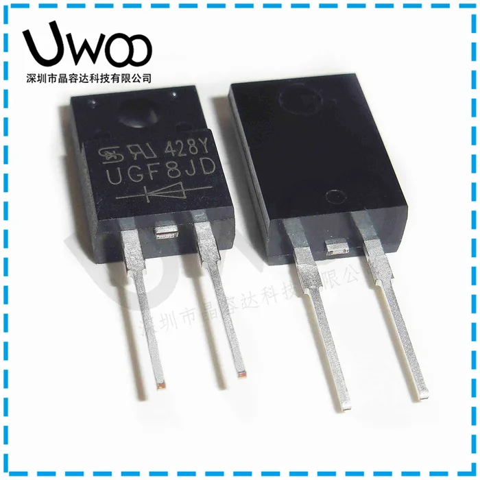

10 шт. 100% оригинал, новый UGF8JD 8A 600 В TO220