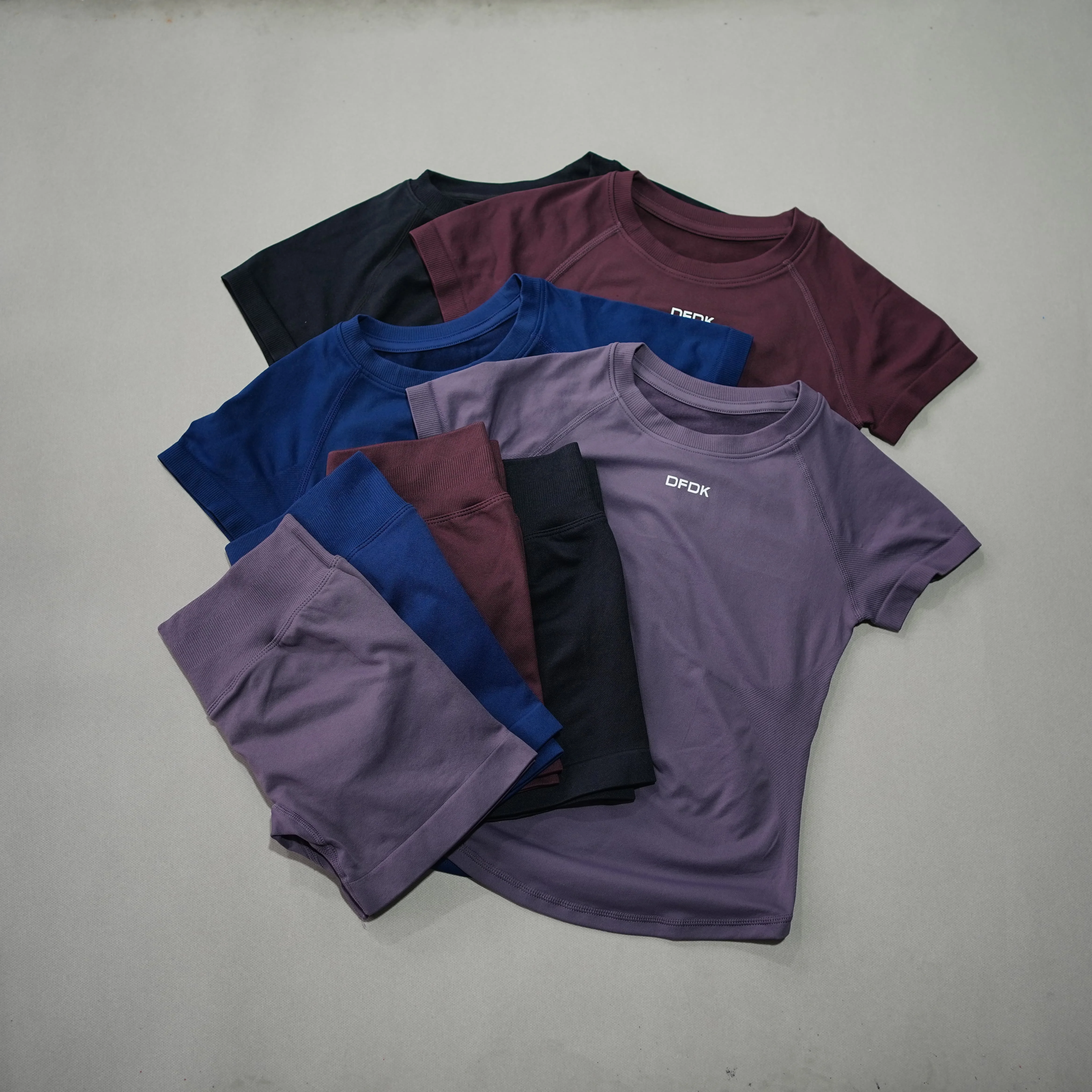 DFDK Women's Round Neck Short  - Crossfit Yoga ulasan dan harga