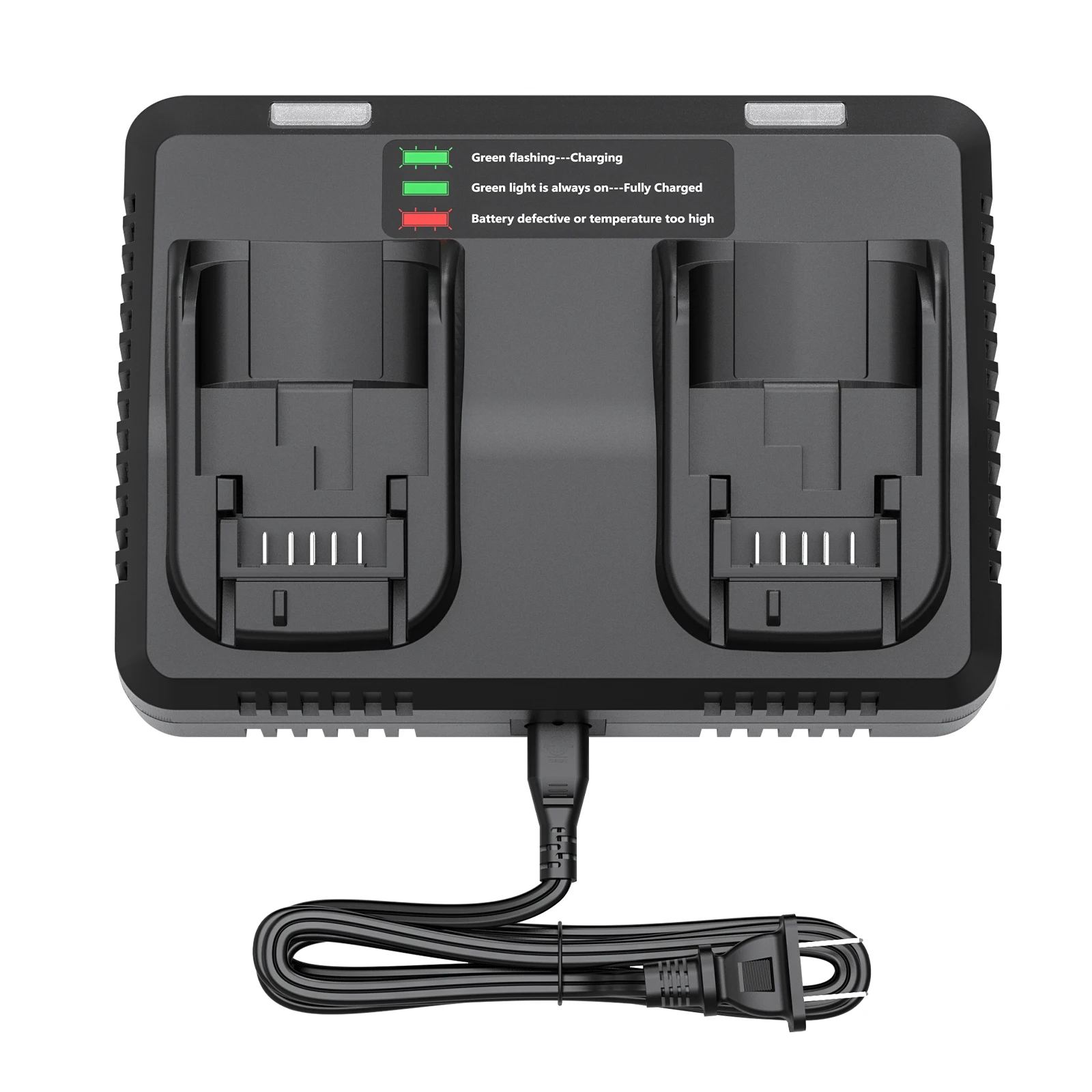 6000mAh Voor Dewalt DCB200 20V Batterij DCB205 DCB206 DCB209 DCB181 DCB182 Vervanging Power Tool Lithium Batterijen met 6A Lading
