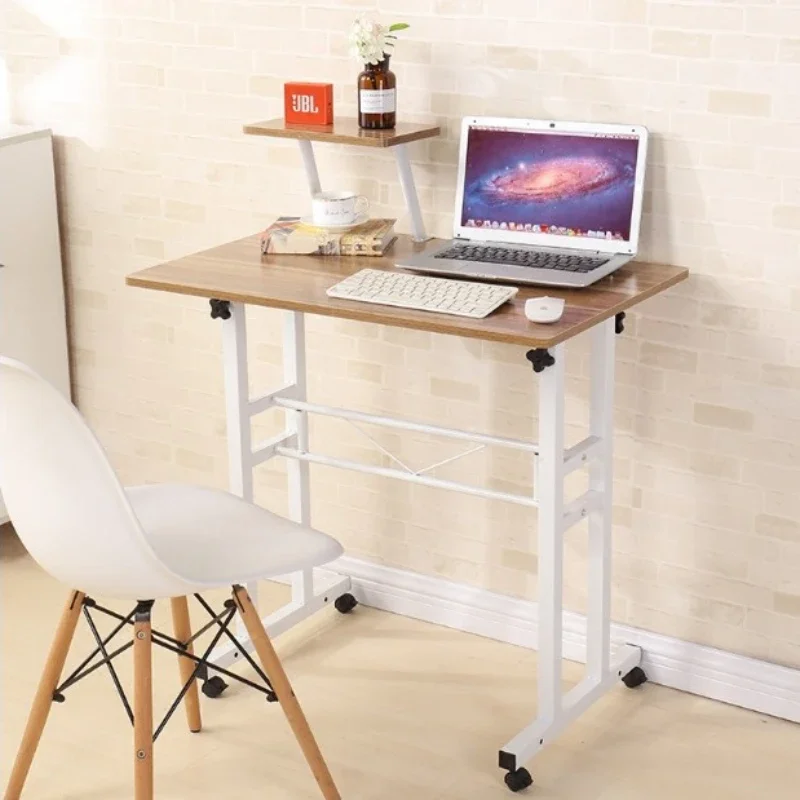 Elevated Standing Desk Notebook Desktop Computer  Lifting Desk Station Mobile Computer Stand Learning