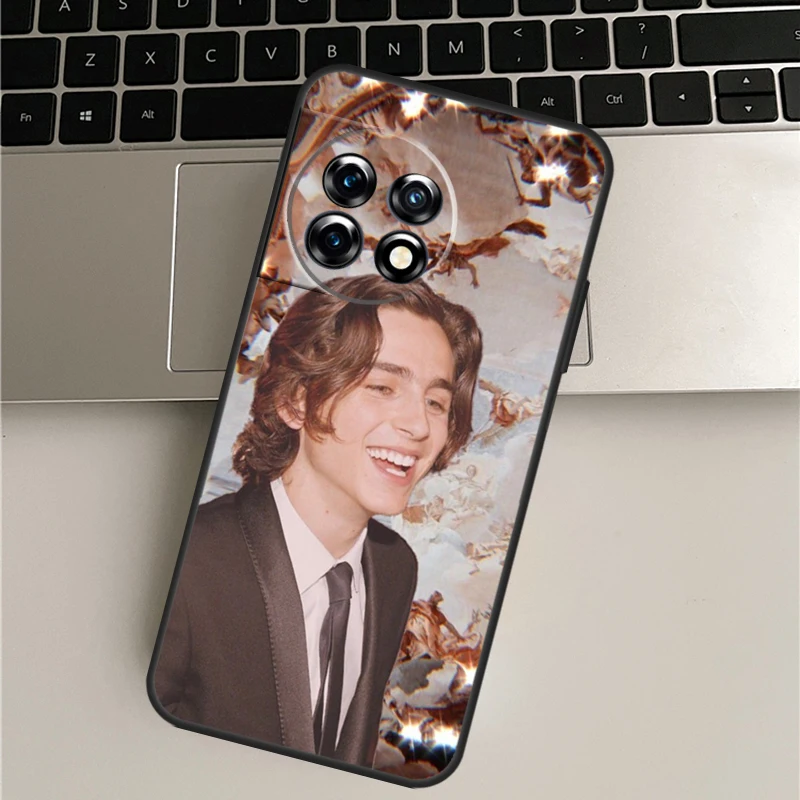 Timothee Chalamet aktor pokrowiec na OnePlus Nord 2 2T CE2 Lite N10 N20 pokrowiec na OnePlus 11 9 10 Pro Ace 2 8T 9RT 10T