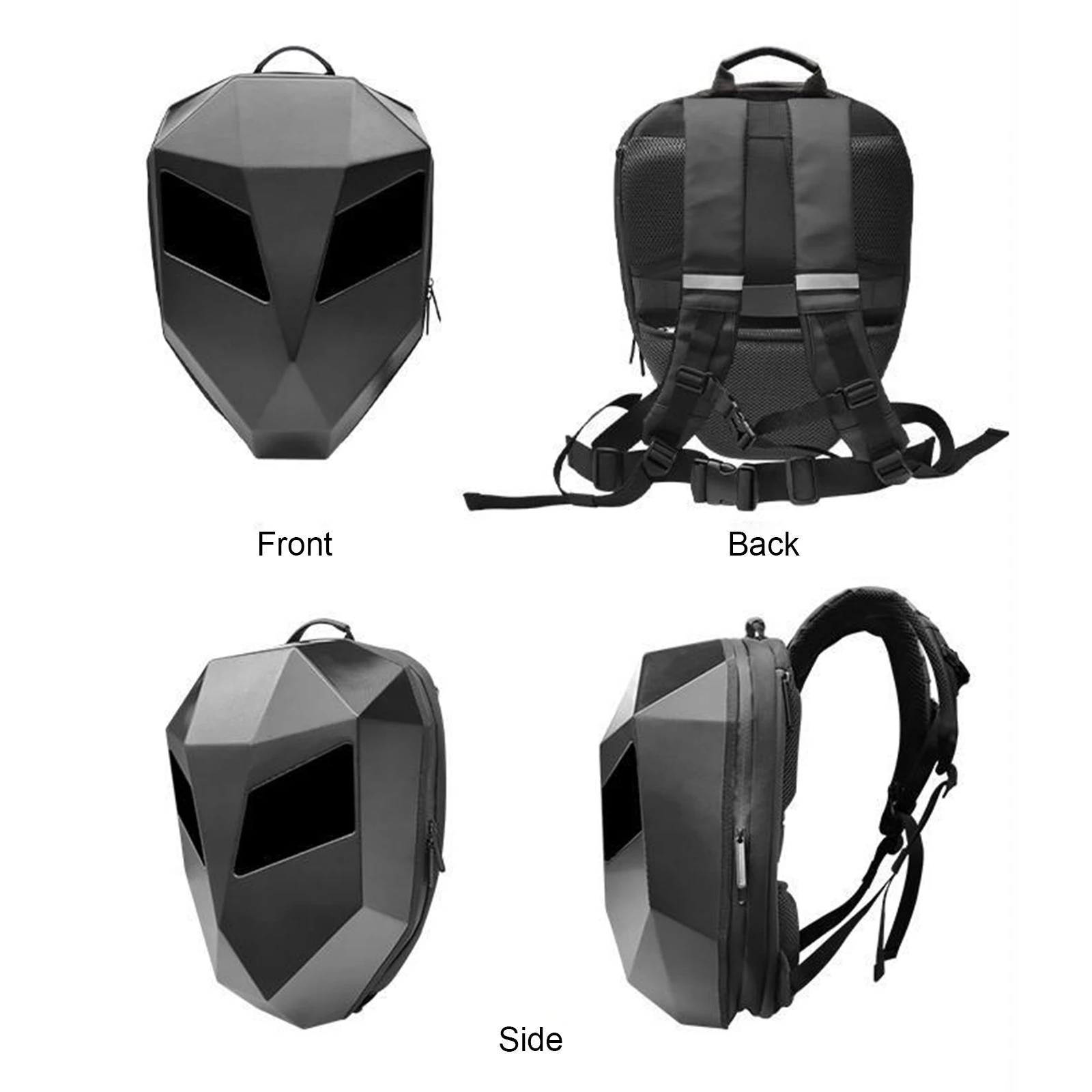 Mochila impermeable con pantalla Led para motocicleta, bolsa de viaje para montar en moto, almacenamiento para viaje y Camping