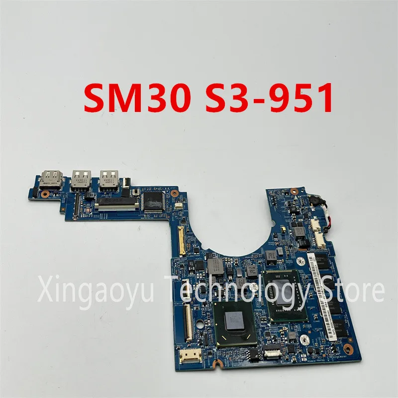 Original For Acer SM30 S3-951 Laptop Motherboard 11224-2 48.4QP01.021 With I3-2367M CPU 100% TESED OK