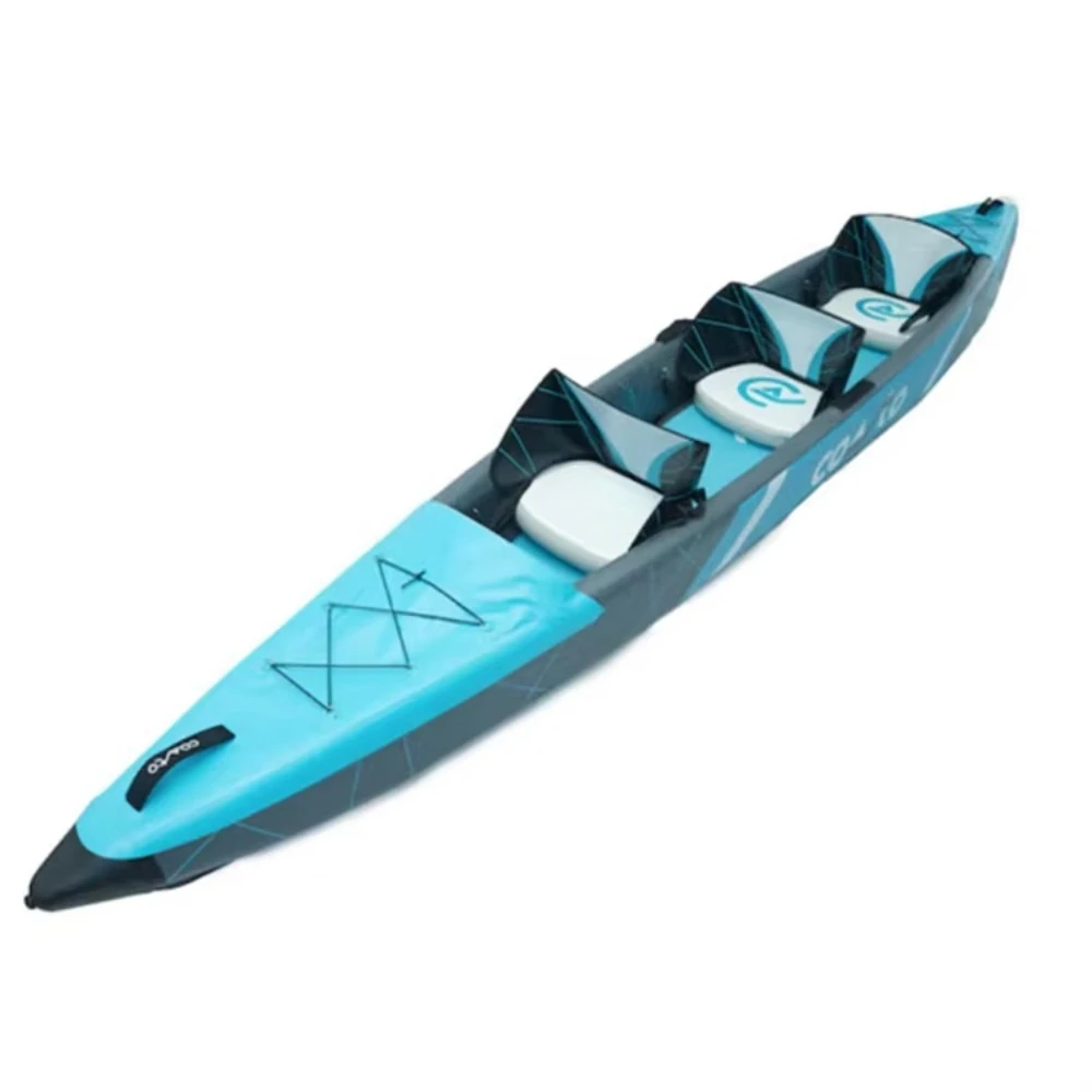 

Надувной каяк 2024 года, популярный, 14 футов, на 2 человека, разноцветный, для водных видов спорта, рыбалки, исследований, каноэ/каяк, в продаже