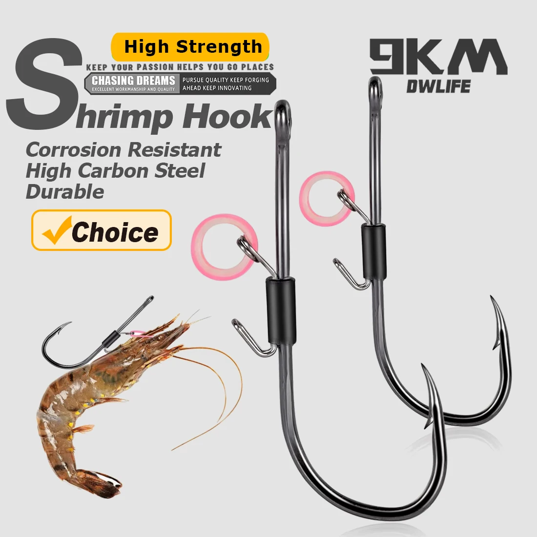 9KM Live Shrimp Hoo…