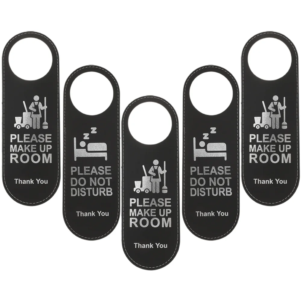Office Do Not Disturb Sign Door Listing Hooks Hanger Indicator Hotel Signs Label