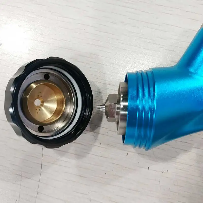 مسدس رش من الشركة المصنعة Paintl Prona مسدس رش برايمر لطلاء السيارات، وعاء 1.4 عيار رذاذ الأثاث عملية طلاء مساحة كبيرة #4