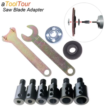 M10อะแดปเตอร์เจาะ Saw Blade เชื่อมต่อเพลาเพลา Mandrel ตัวเชื่อมต่อมุมมอเตอร์แปลงเครื่องบดข้อต่ออุปกรณ์เสริม